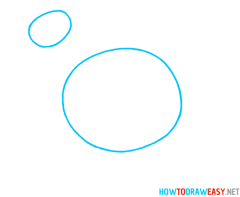 Turkey Drawing Tutorial First Step